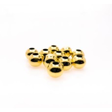 Entremeio Bolinha 12 mm Dourado 20 gramas