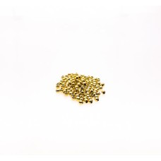 Entremeio Bolinha 2 mm Dourado 20 gramas