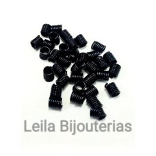 Mola Para Óculos 6 x 5 mm Preto 100 Unidades